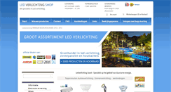 Desktop Screenshot of ledverlichtingshop.nl